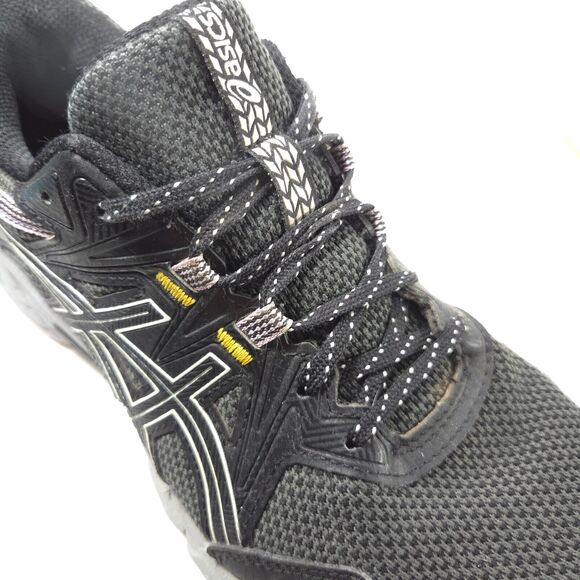Asics Gel-Venture 8 Athletic Lace Up Running Shoes Womens Size 9 1012A708 Black - Picture 8 of 9